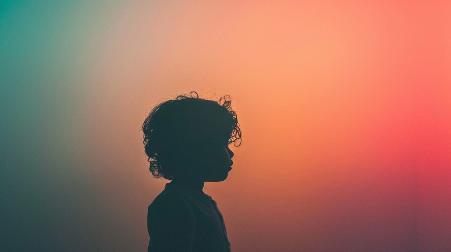 A symbolic image representing the lasting impact of severe childhood trauma on an adult's mental state and sense of self.