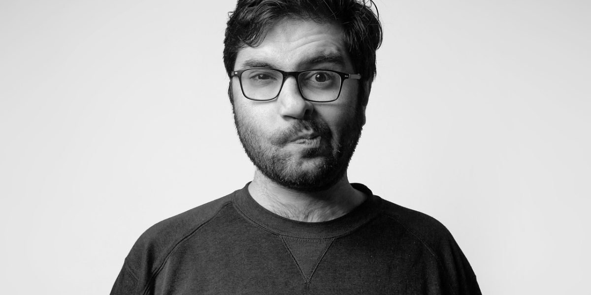 A person looking confused and overwhelmed by complex emotional states.