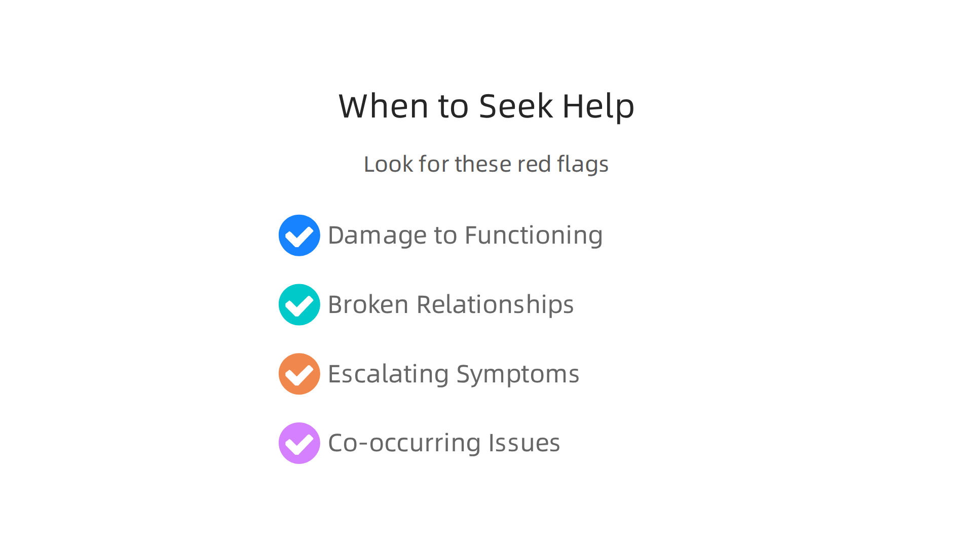 Recognizing these red flags can indicate when professional intervention for PPD is necessary.