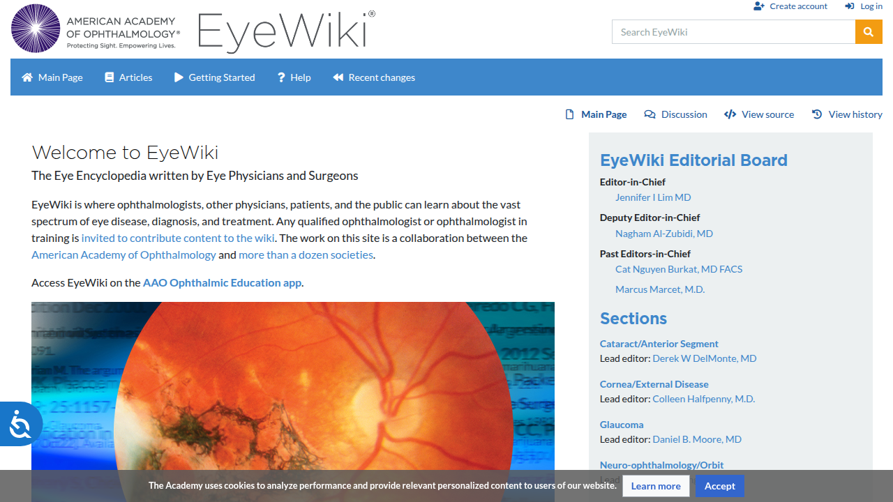 EyeWiki provides comprehensive information on ophthalmology, including conditions like HPPD.