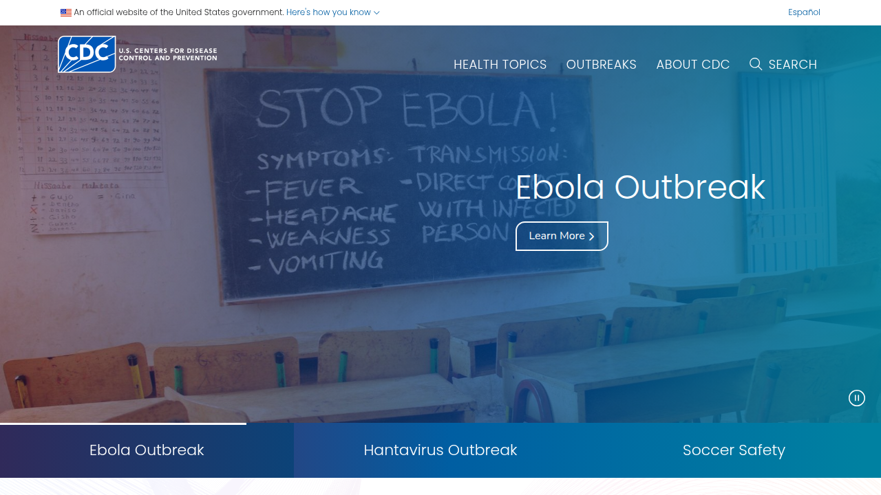 The CDC website provides valuable public health information, including reports on mental health and anxiety statistics.