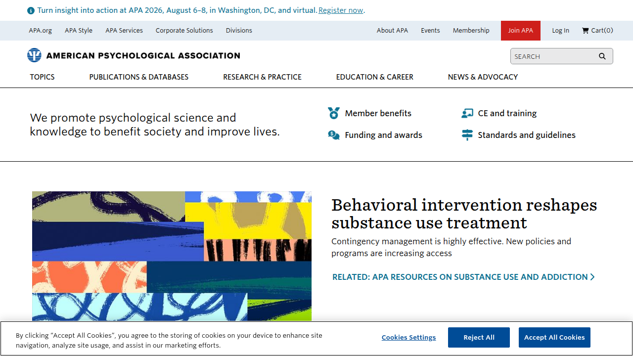 The American Psychological Association (APA) provides guidelines and resources for mental health professionals and the public, including information on PTSD treatment.