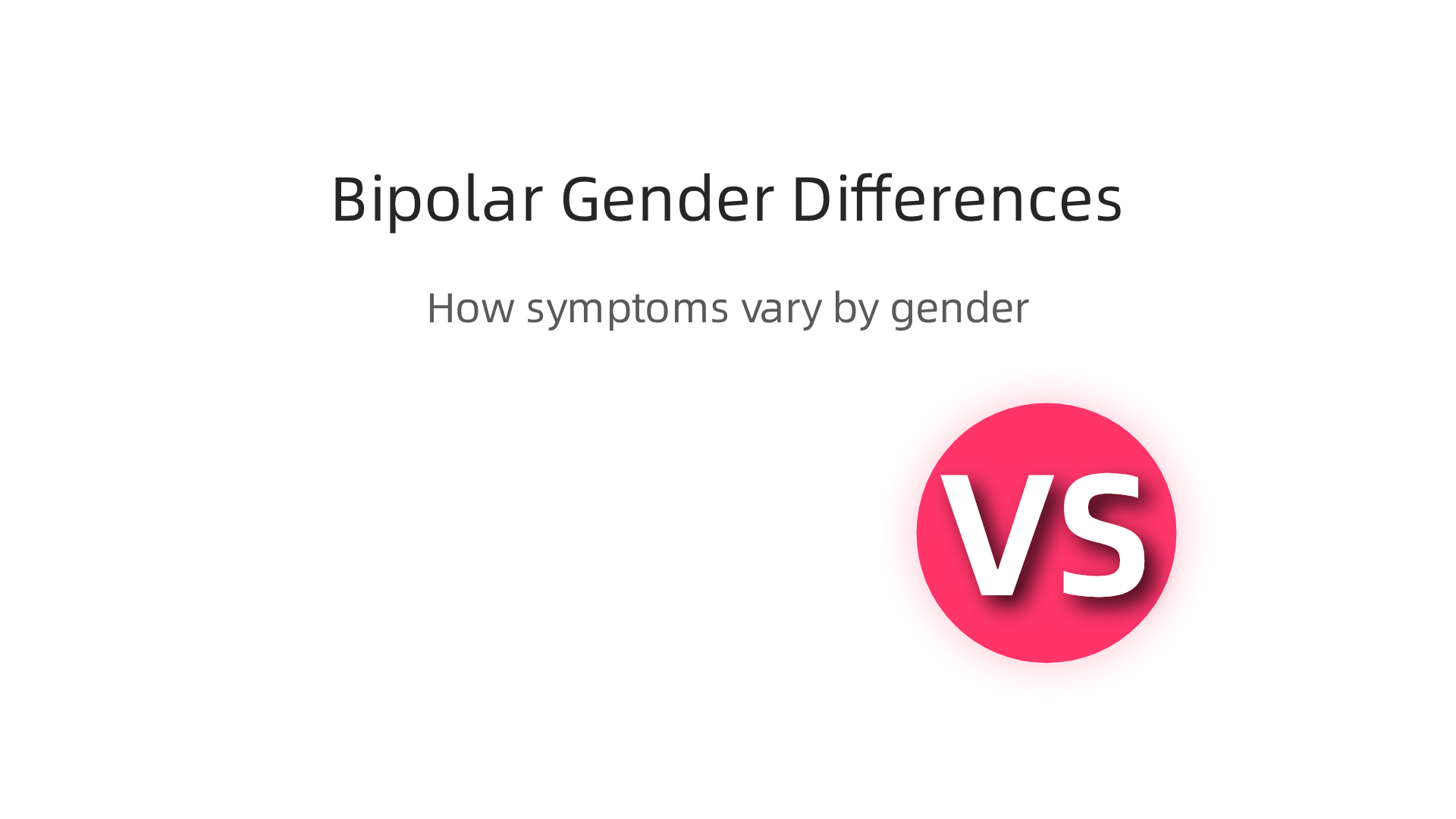 A comparative infographic highlighting the distinct ways bipolar disorder manifests and is often diagnosed in women versus men.