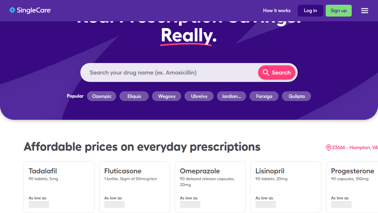 SingleCare provides prescription savings and health information, including statistics on various medical conditions.