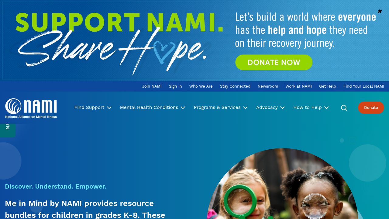 The National Alliance on Mental Illness (NAMI) is a leading advocacy organization providing information and support for mental health conditions.