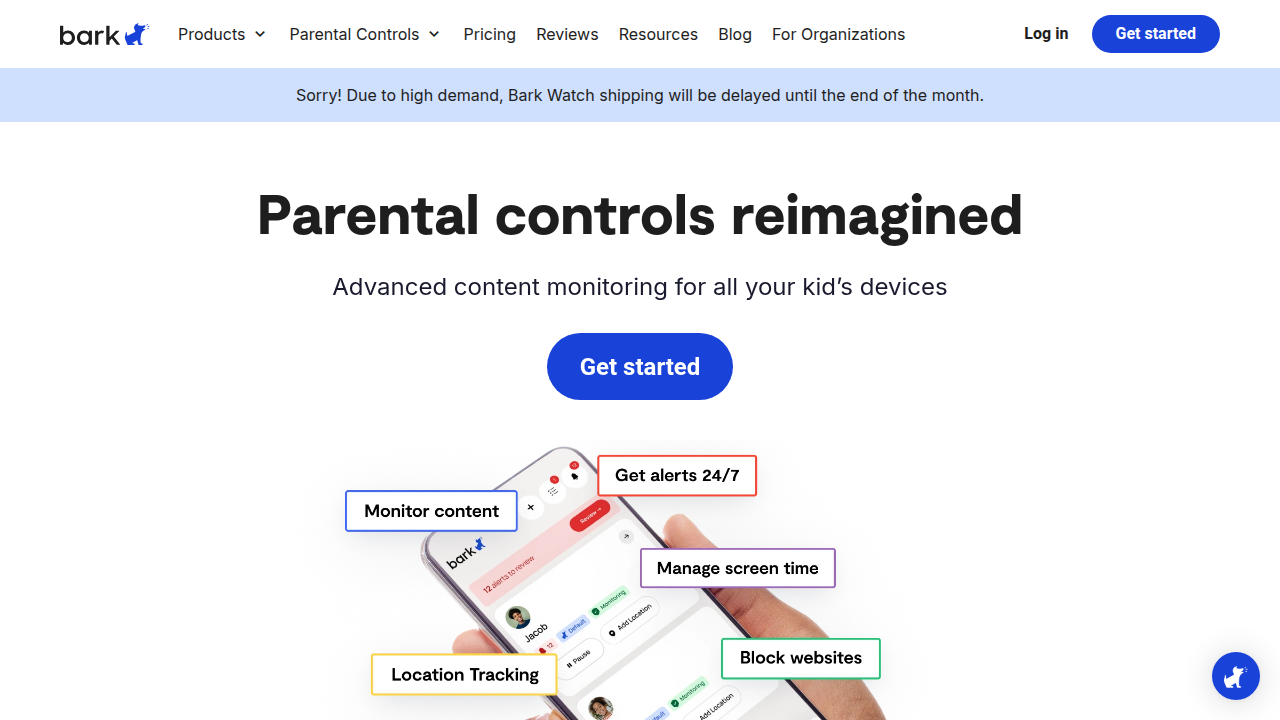 The Bark app provides comprehensive digital well-being monitoring for families and individuals.