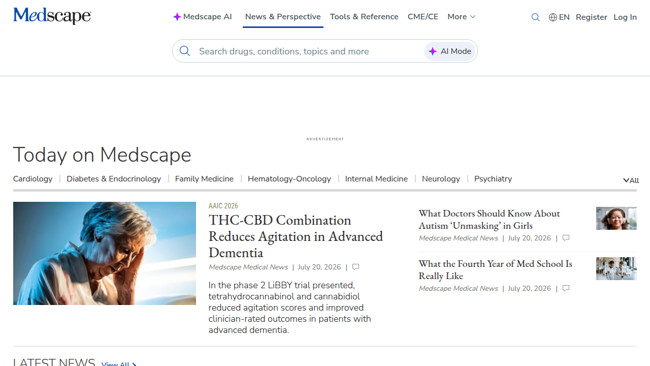 Explore Medscape for the latest medical news and research, including polls on public health trends like anxiety levels.